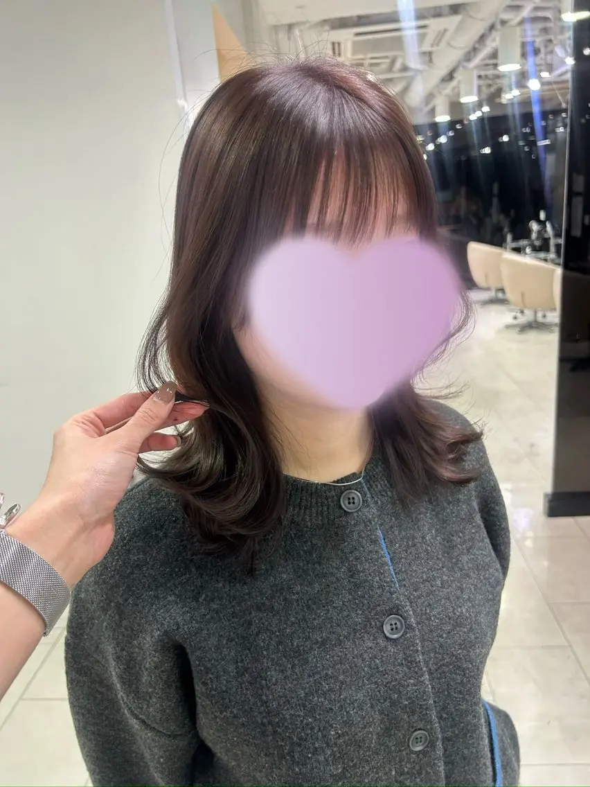 カラー カット ヘアカラー 似合わせcut & color🩷サツキのヘアスタイル