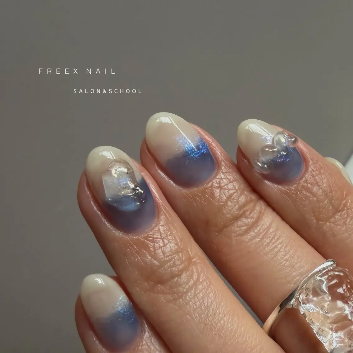 ネイル ニュアンスネイル ハンドネイル ハンドケア freex nail /ニュアンス/個性派のネイルデザイン
