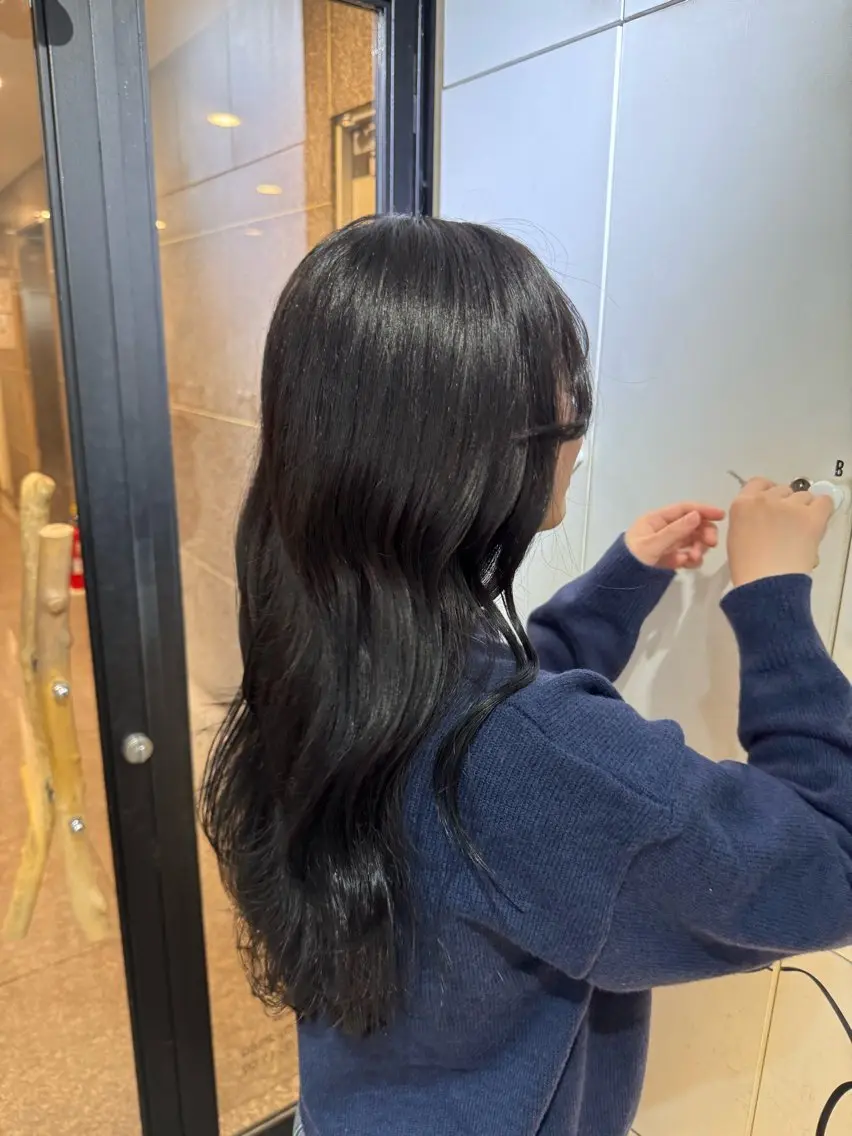 ロング 藤波 颯人のヘアスタイル