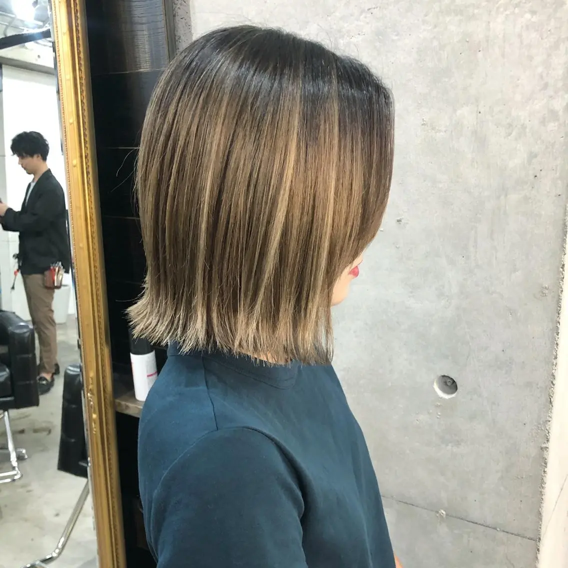 ショート カラー キッズ ネイル マツエク・マツパ 中山 天地のヘアスタイル