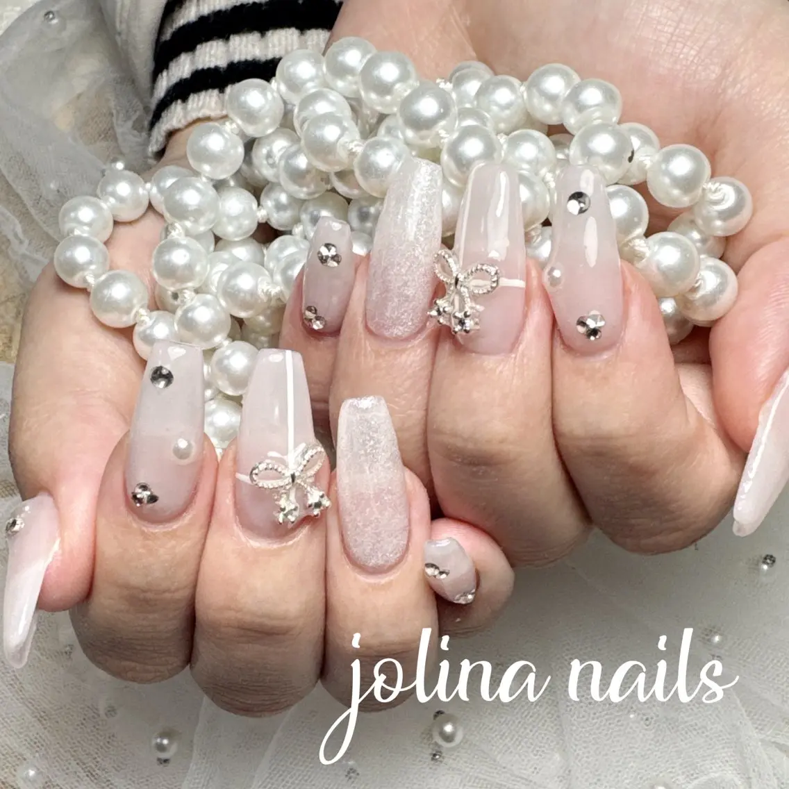 ネイル スカルプネイル ネイルチップ jolina nails鶴見店のネイルデザイン
