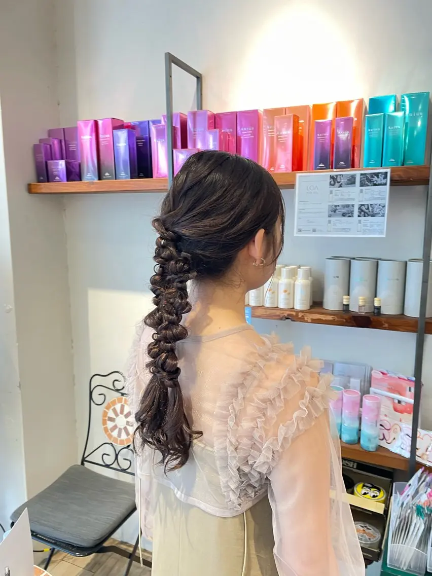 ヘアアレンジ ヘアセット このみ/髪質改善 /ヘアアレンジ🫧のヘアスタイル