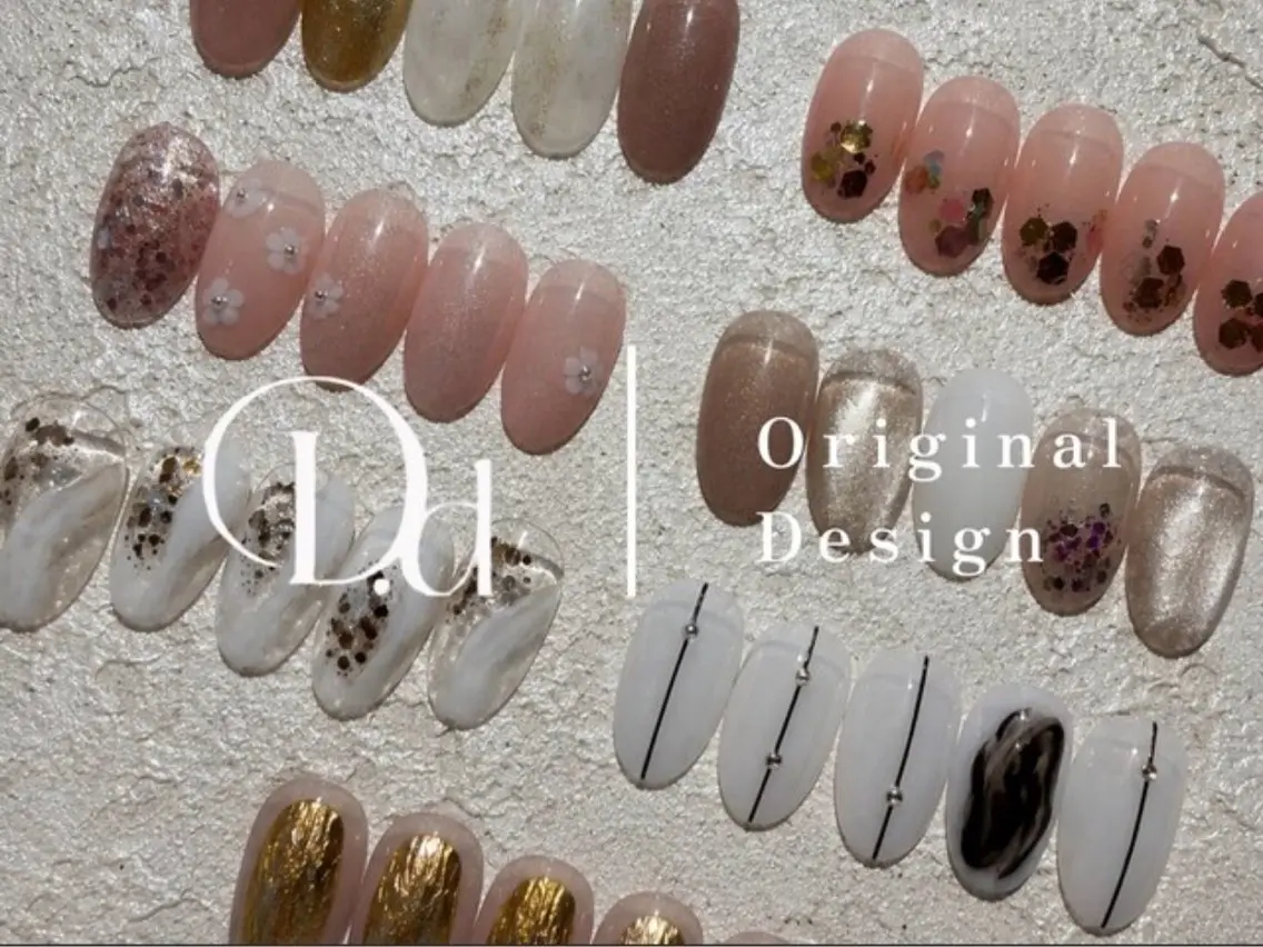ネイル 長さ出し ジェルネイル 韓国ネイル マグネットネイル 持ち込み ハンドネイル 💖D.d nail Gifu💖のネイルデザイン