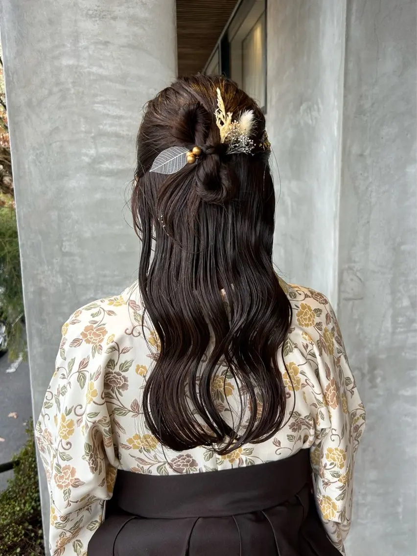 ロング ヘアアレンジ ヘアセット lapis / soraのヘアスタイル