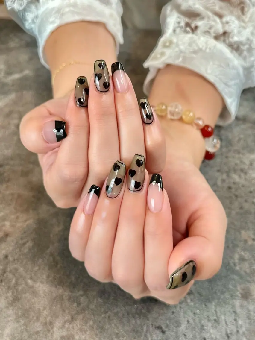 ネイル フラワーネイル 大理石ネイル(マーブル) ニュアンスネイル シンプルネイル 夏ネイル nail salon amanoのネイルデザイン