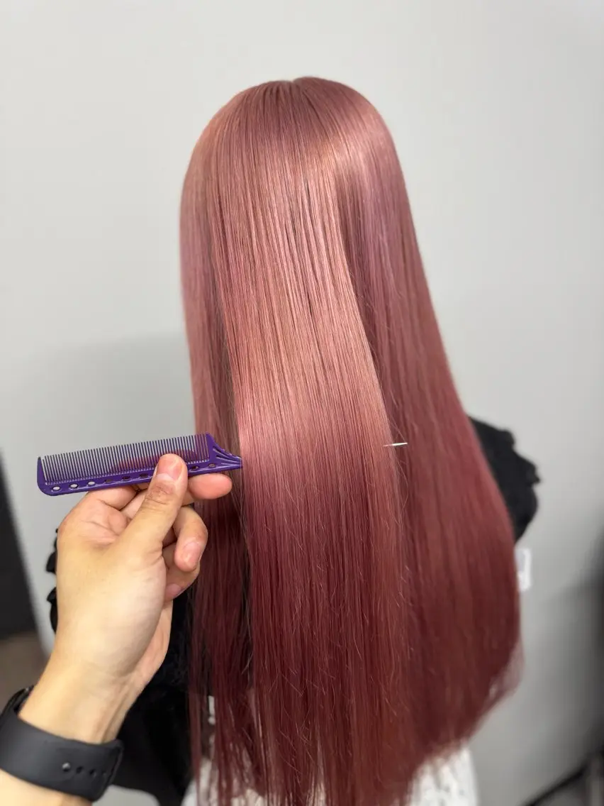 【新規様限定】🌈✨カット+ケアブリーチダブルカラーの写真