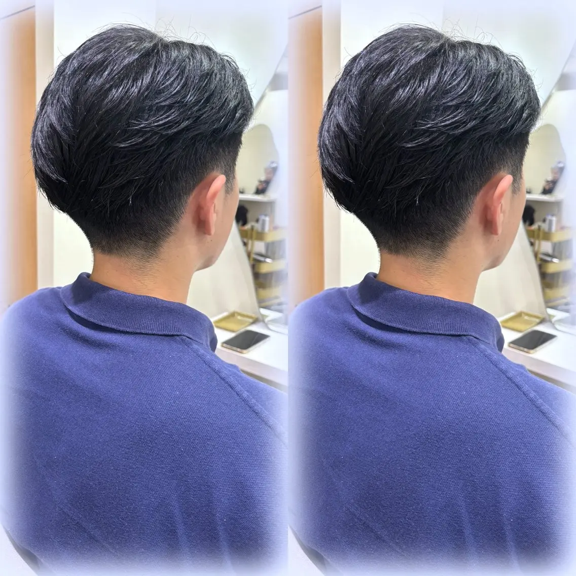 カラー メンズ 猪妻 采蘭のヘアスタイル