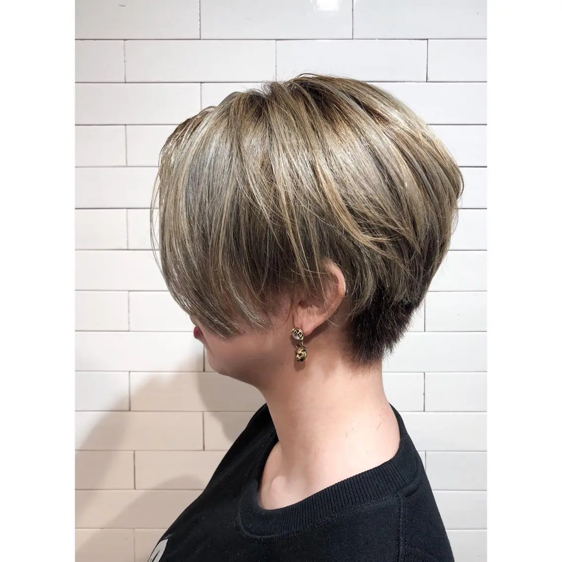 ショート EIGHT plum TOKIOリミテッドのヘアスタイル
