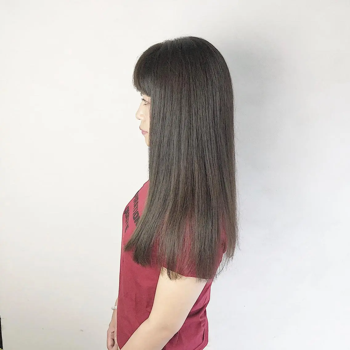 ロング カラー カラーモデル募集中 美容室ハピスのヘアスタイル
