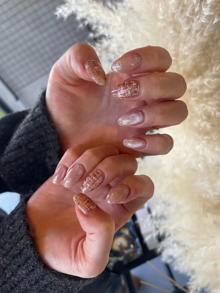 ネイル ハンドネイル 甲斐市自宅サロン 🧸prunelleのネイルデザイン