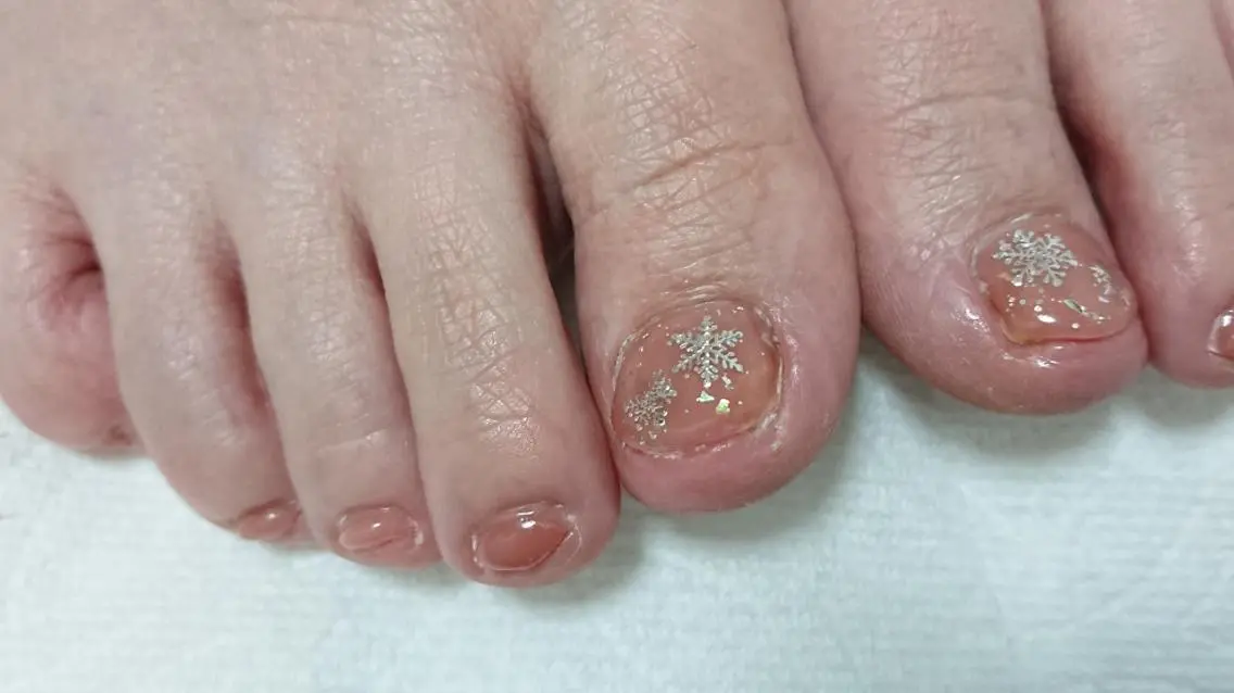 ネイル フットネイル フットネイル shellnail さなえのネイルデザイン