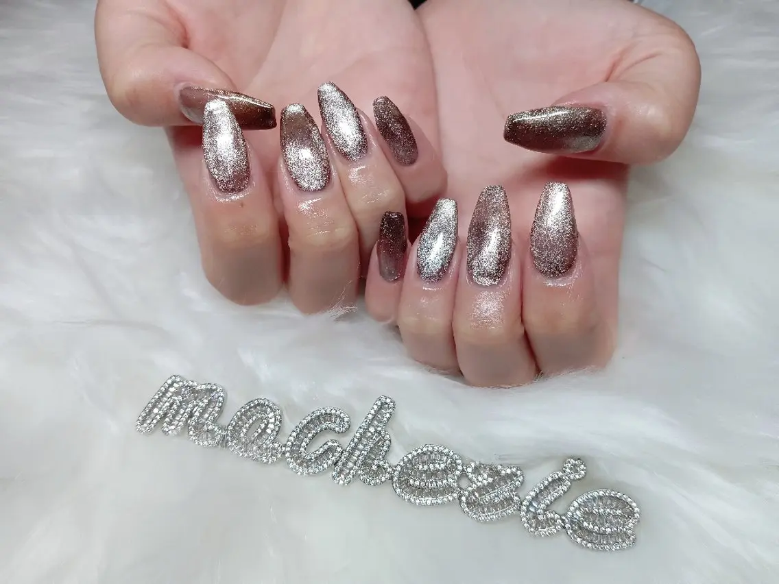 ネイル マグネットネイル ハンドネイル Nail Salon macherieのネイルデザイン