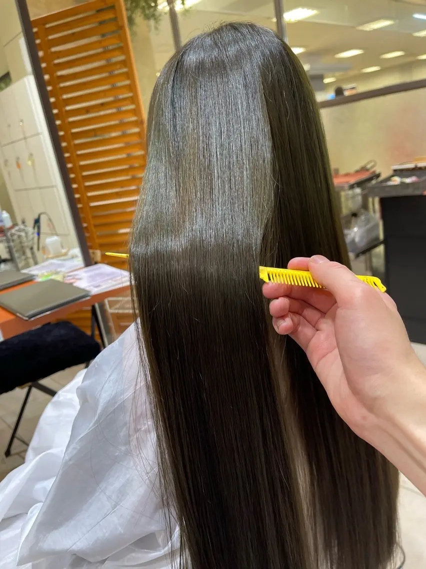 ロング カネヒラ リョウスケのヘアスタイル