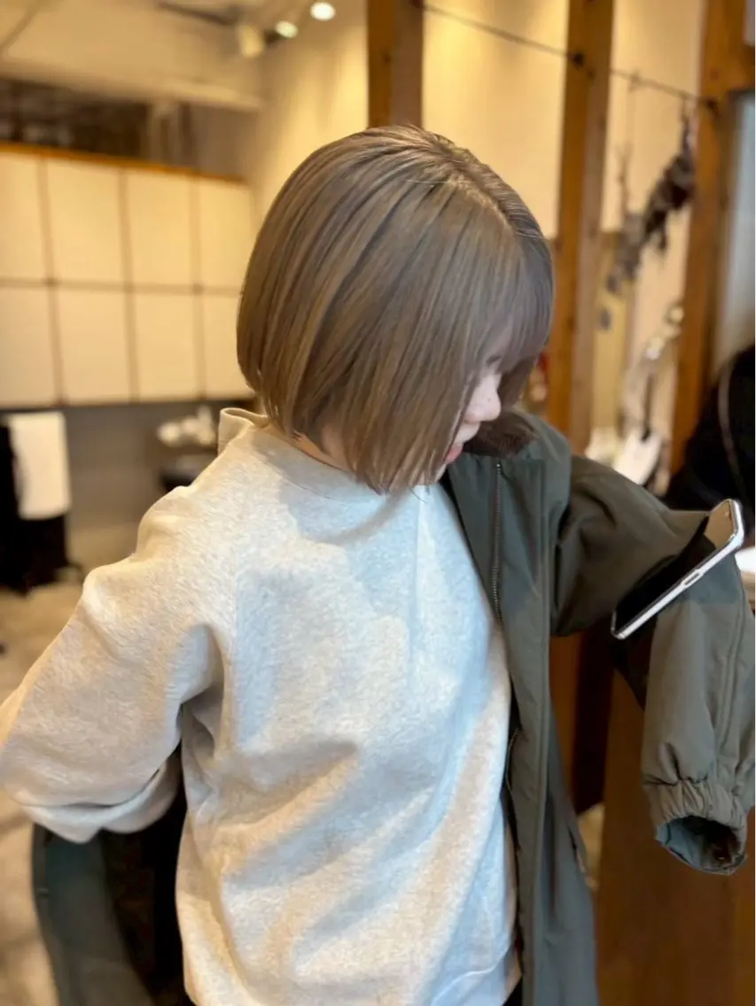 ショート カラー カット ヘアカラー ENIF ヤマグチアツコのヘアスタイル