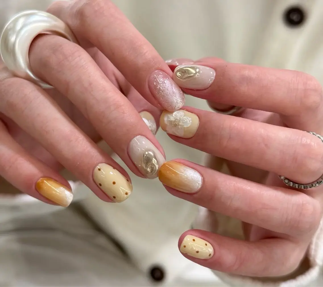 ネイル ハンドネイル Pure&Rich Nailのネイルデザイン
