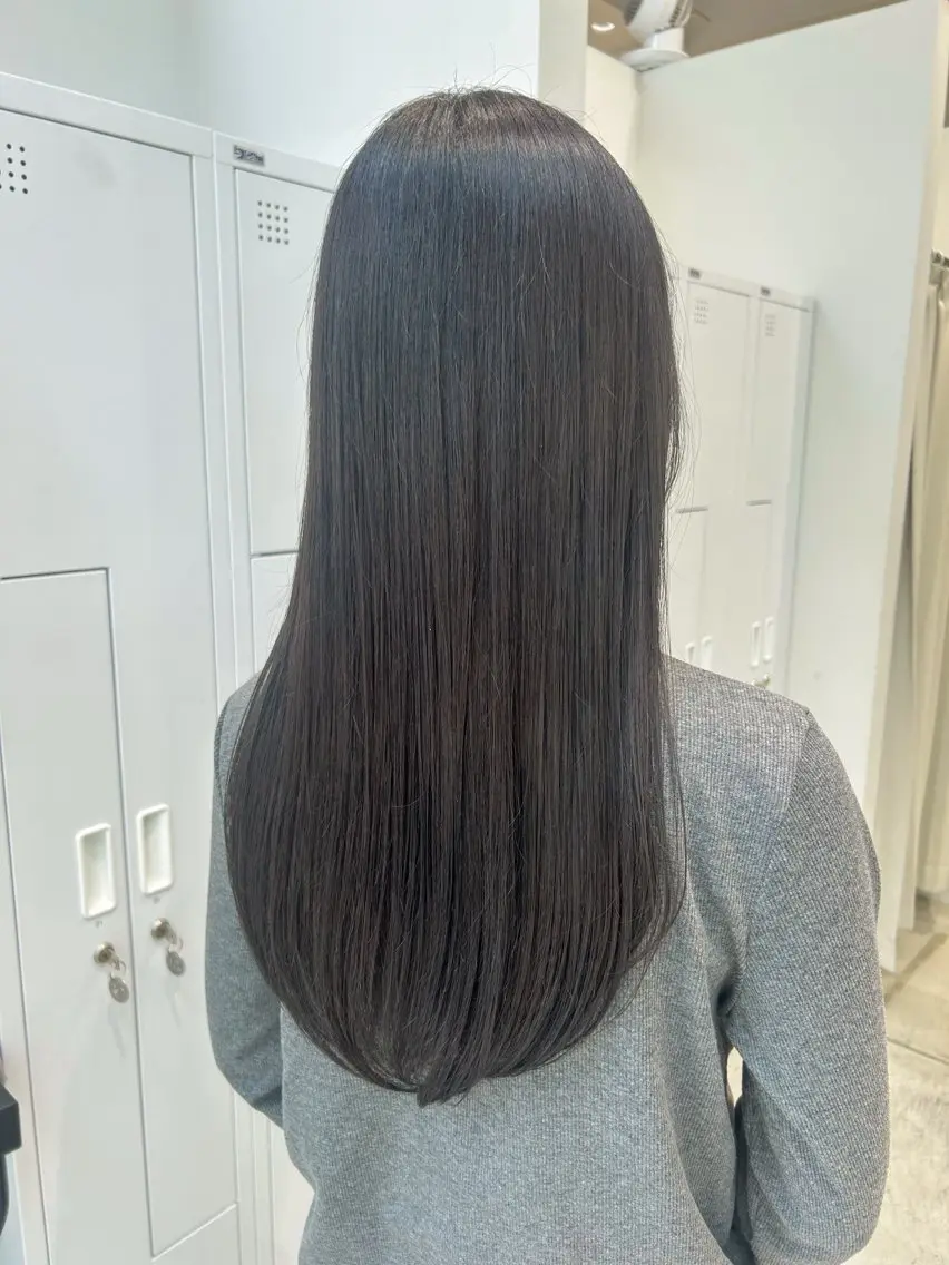 ロング カラー ヘアアレンジ カット ヘアカラー トリートメント yuka .のヘアスタイル