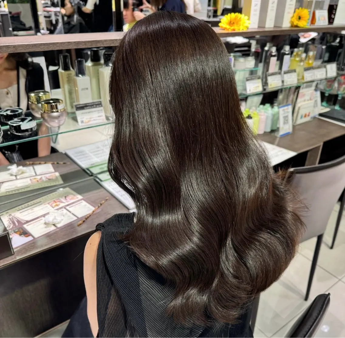 ロング トリートメント 沙瞳sara🎀🫧 /カラーNo.1のヘアスタイル