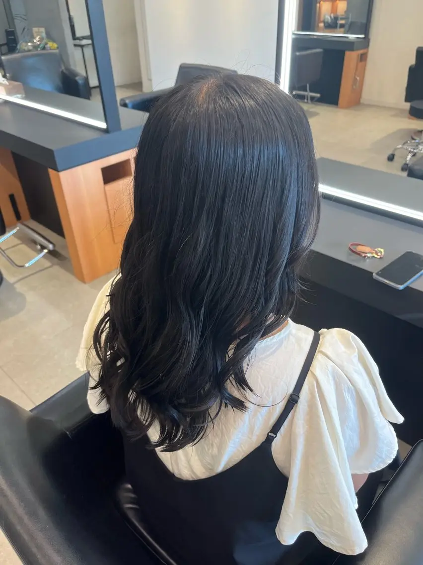 セミロング ヘアアレンジ ERII /伏見 カットモデル募集中！のヘアスタイル