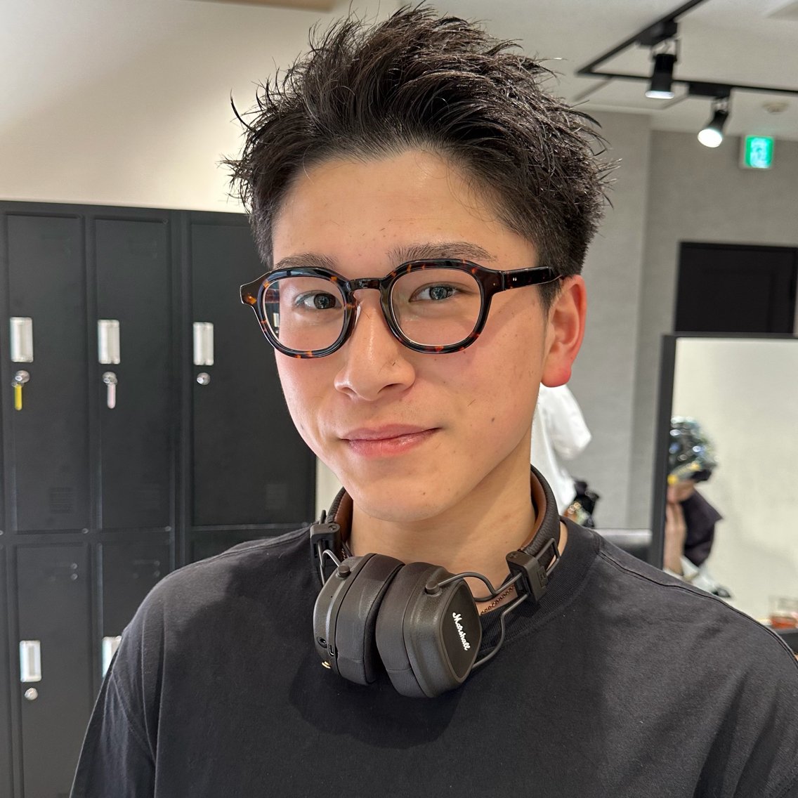 メンズ メンズパーマ スパイキーショート カット パーマ トリートメント 大人メンズヘア Gakutoのヘアスタイル
