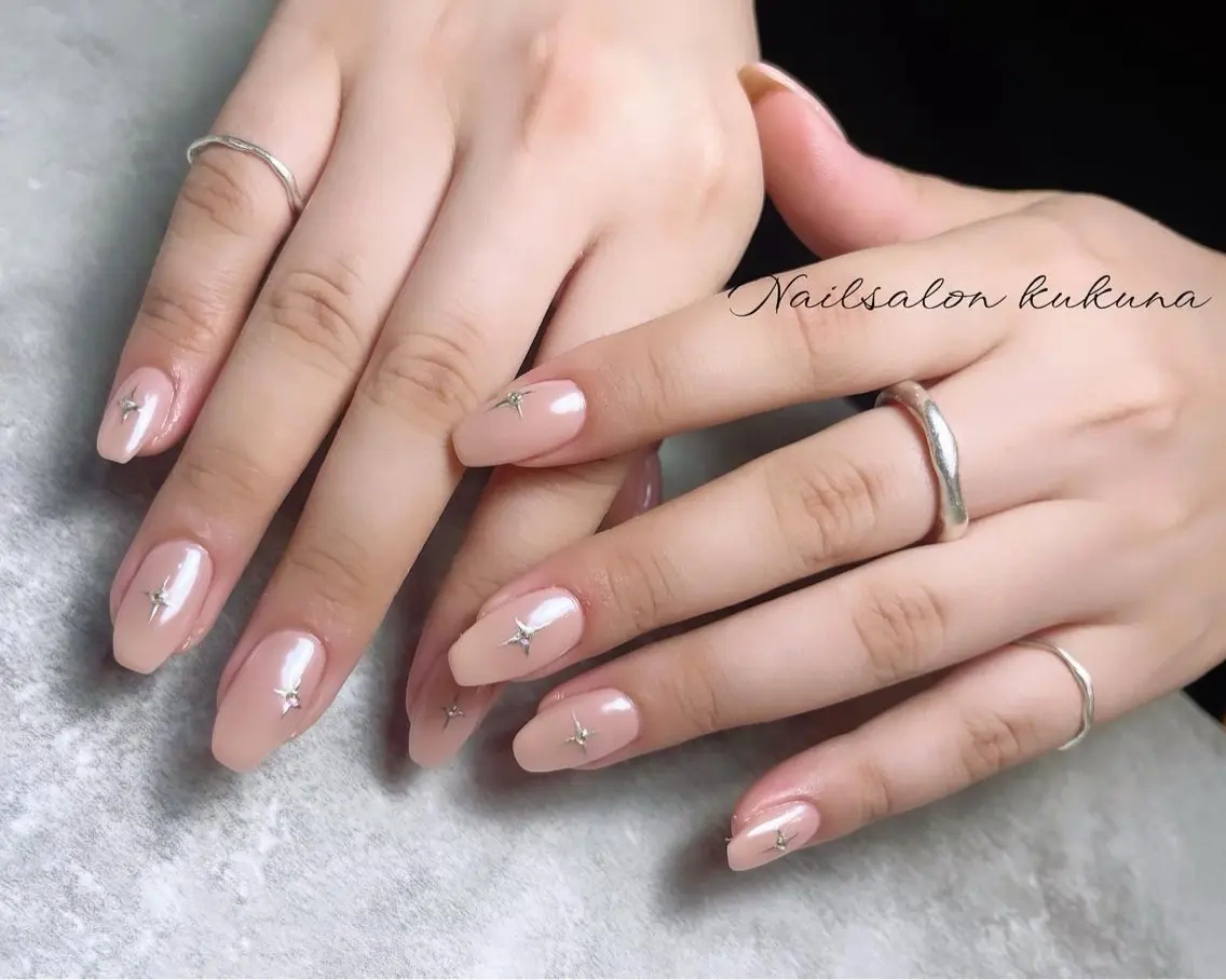 ネイル 持ち込み ワンホン/韓国 nail 大阪アメ村のネイルデザイン