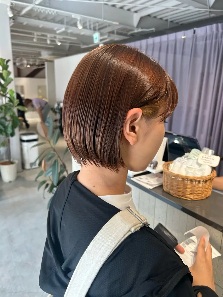 ショート カット 💎韓国カラー Giness坂下巧のヘアスタイル