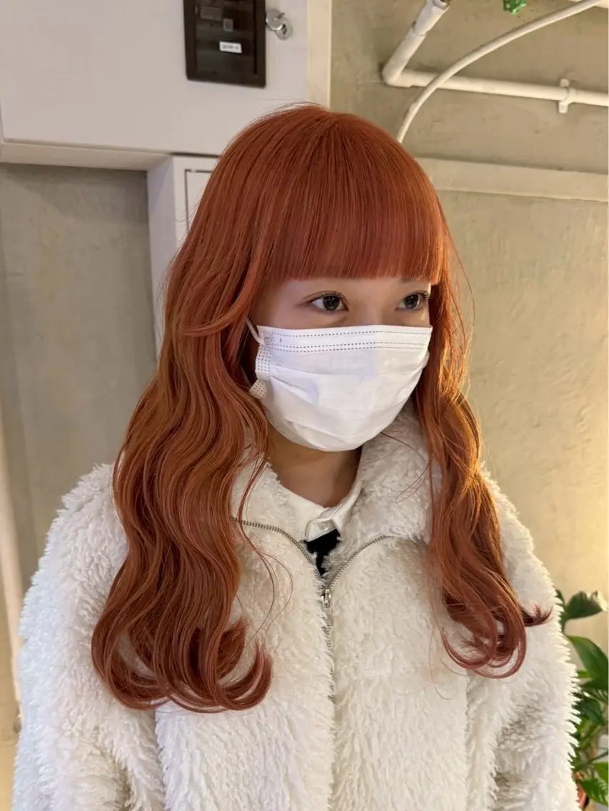 ロング ヘアカラー 🇨🇳ハイトーン ワンホン🇰🇷ななのヘアスタイル
