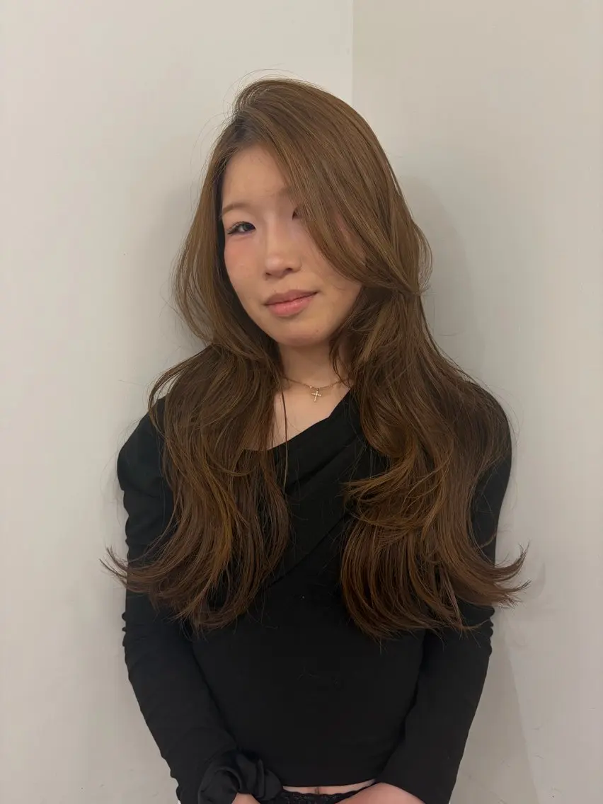 カラー トリートメント オリーブカラー🦖⌇ EKUNA🌿のヘアスタイル