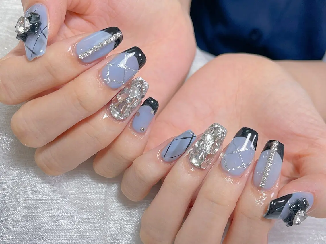 ネイル ハンドネイル 🎀ネイルサロン エクラYUI🎀のネイルデザイン