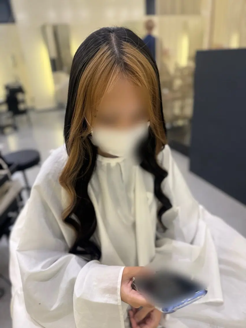 ロング ミストバング エクステ ロング エクステ シールエクステAOI 🫧🩵NEOBOXのヘアスタイル