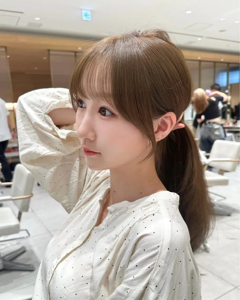 ロング カラー 🇰🇷韓国風くびれ ヘア🇰🇷中村優大のヘアスタイル