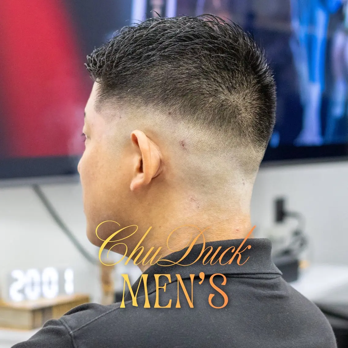 ショート メンズ フェードカット カット フェード×メンズ カット|SHOTAのヘアスタイル