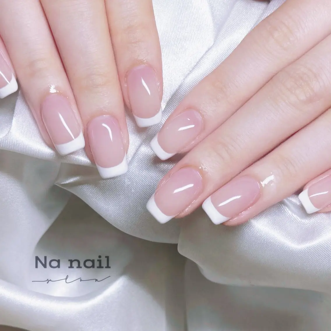 ネイル チークネイル フラッシュネイル フレンチネイル ジェルネイル グラデーション ハンドネイル ハンドケア CC Nail 高田馬場のネイルデザイン