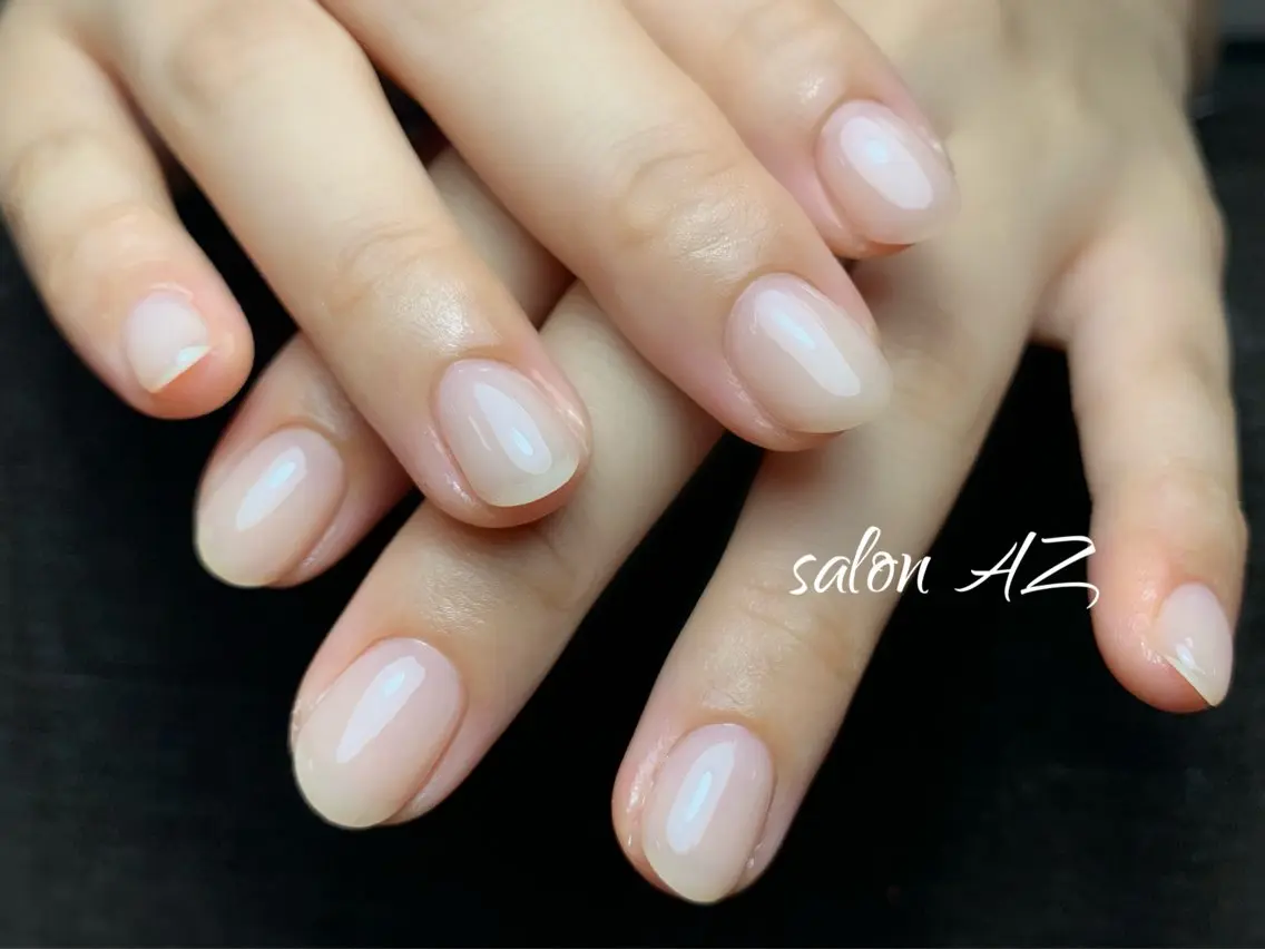 ネイル アートネイル フレンチネイル マグネットネイル ニュアンスネイル オフィスネイル ハンドネイル salon AZのネイルデザイン