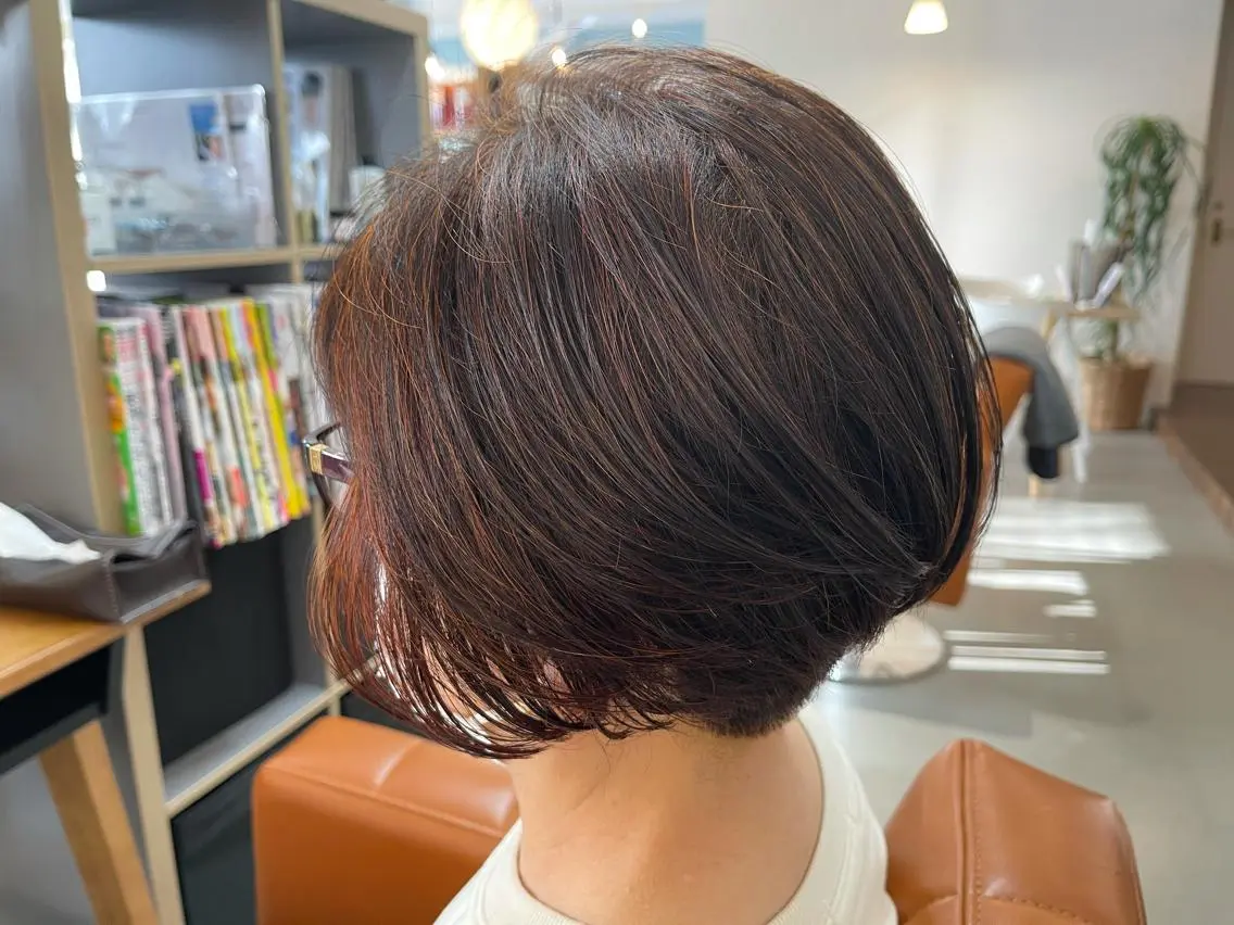 ショート カット 【天然ヘナ専門】市川 真一のヘアスタイル