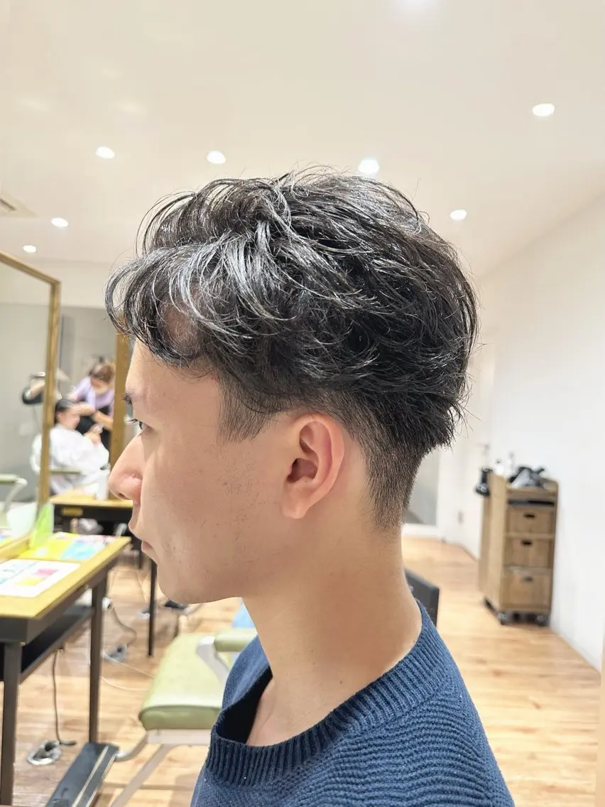 メンズカット&パーマ&オージュアトリートメントの写真