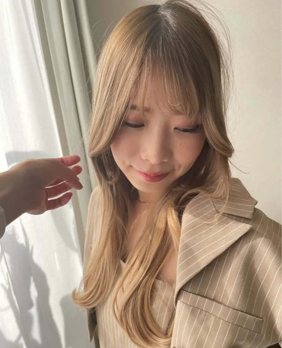 カラー カット ヘアカラー トリートメント 山田隆成/韓国カット バレ、ハイライト得意のヘアスタイル