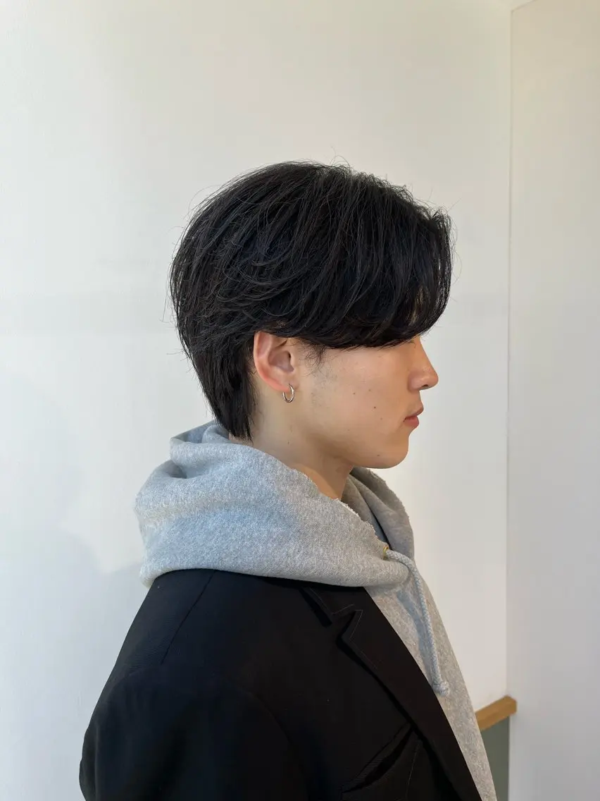 🍀3回目から🍀メンズカット+パーマ(ニュアンス、毛流れ、カルマ)の写真