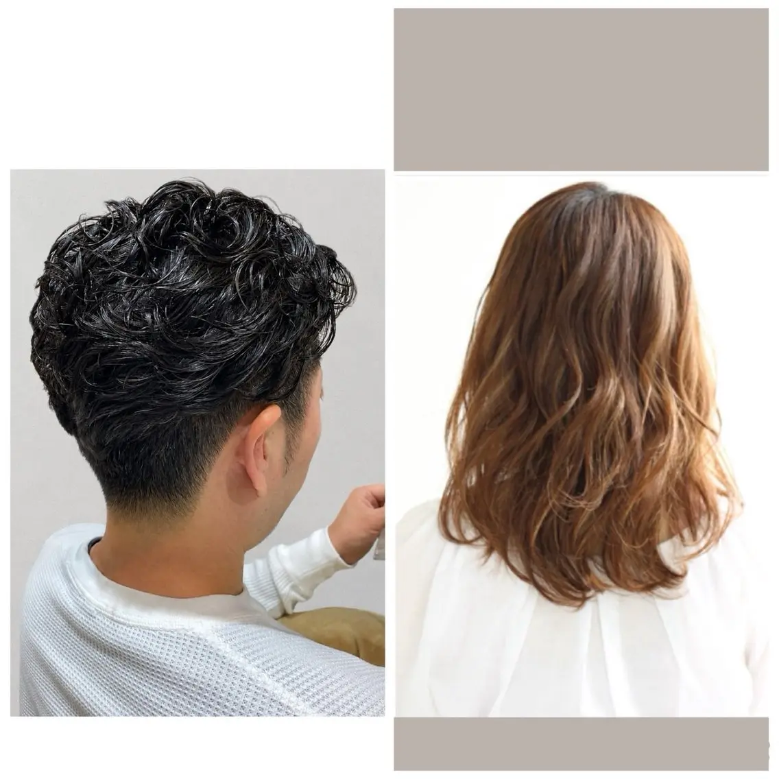 ✂️🌀カット+パーマ+ケアトリートメント+炭酸スパの写真