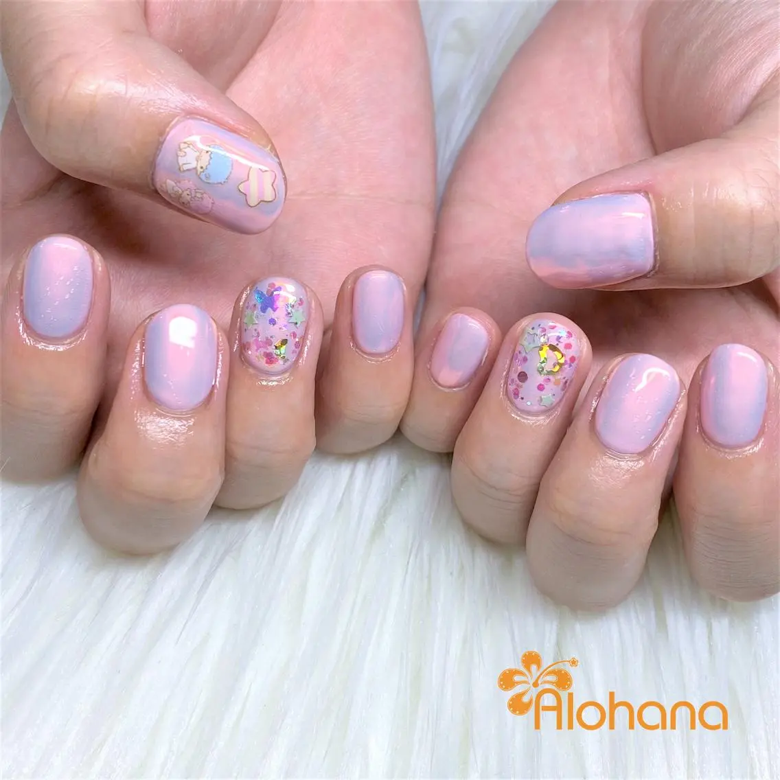 ネイル ハンドネイル Alohana Minaのネイルデザイン