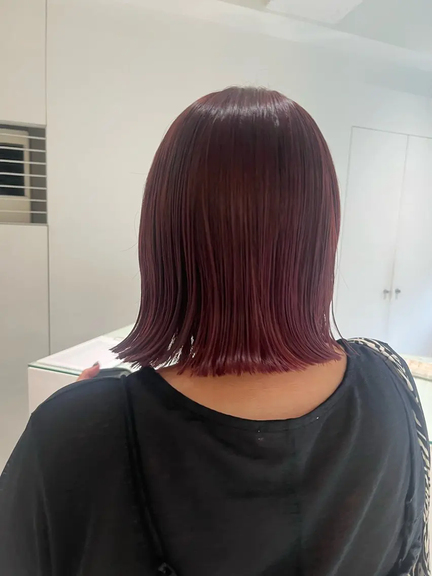 ミディアム Louwe 小島のヘアスタイル