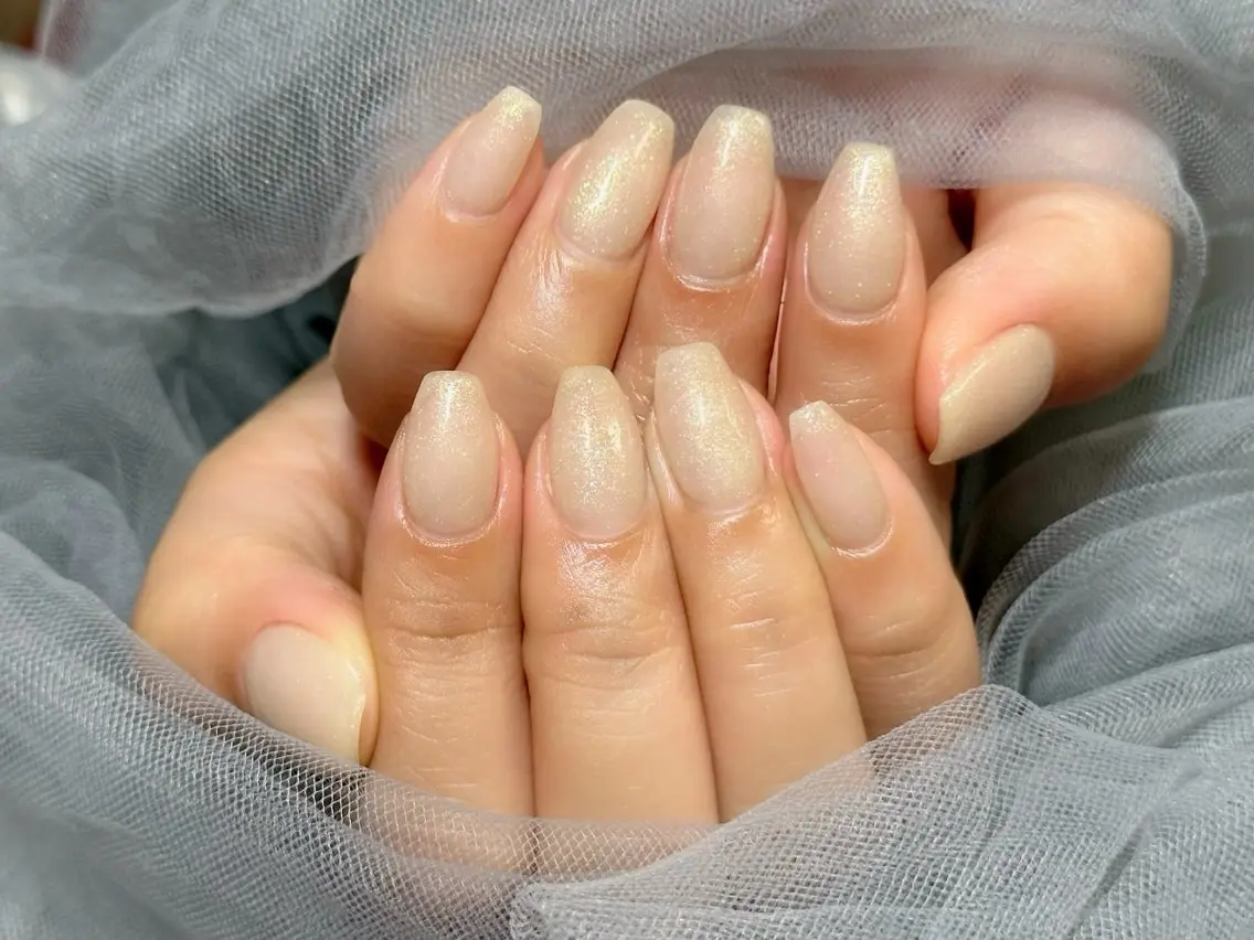 ネイル ラメ(グリッター) ワンカラーネイル ハンドネイル Nail Salon KURELLYのネイルデザイン