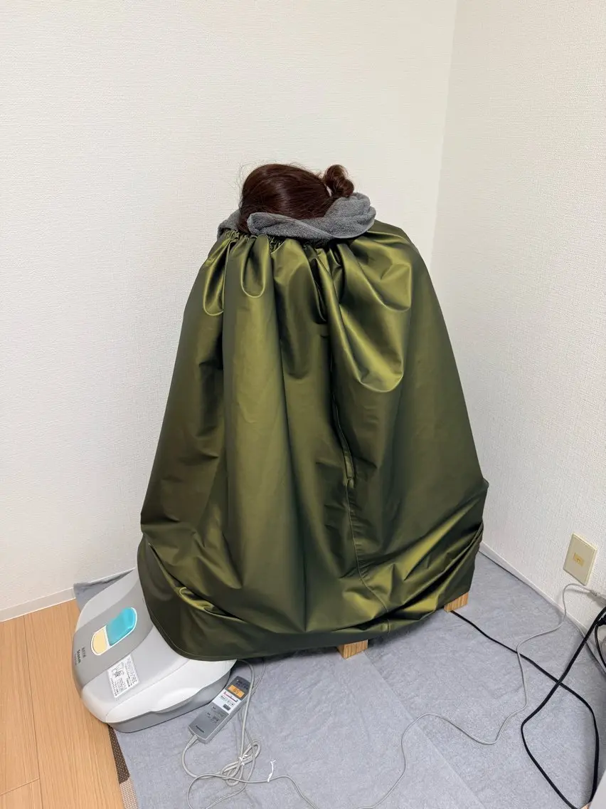 よもぎ蒸しの写真
