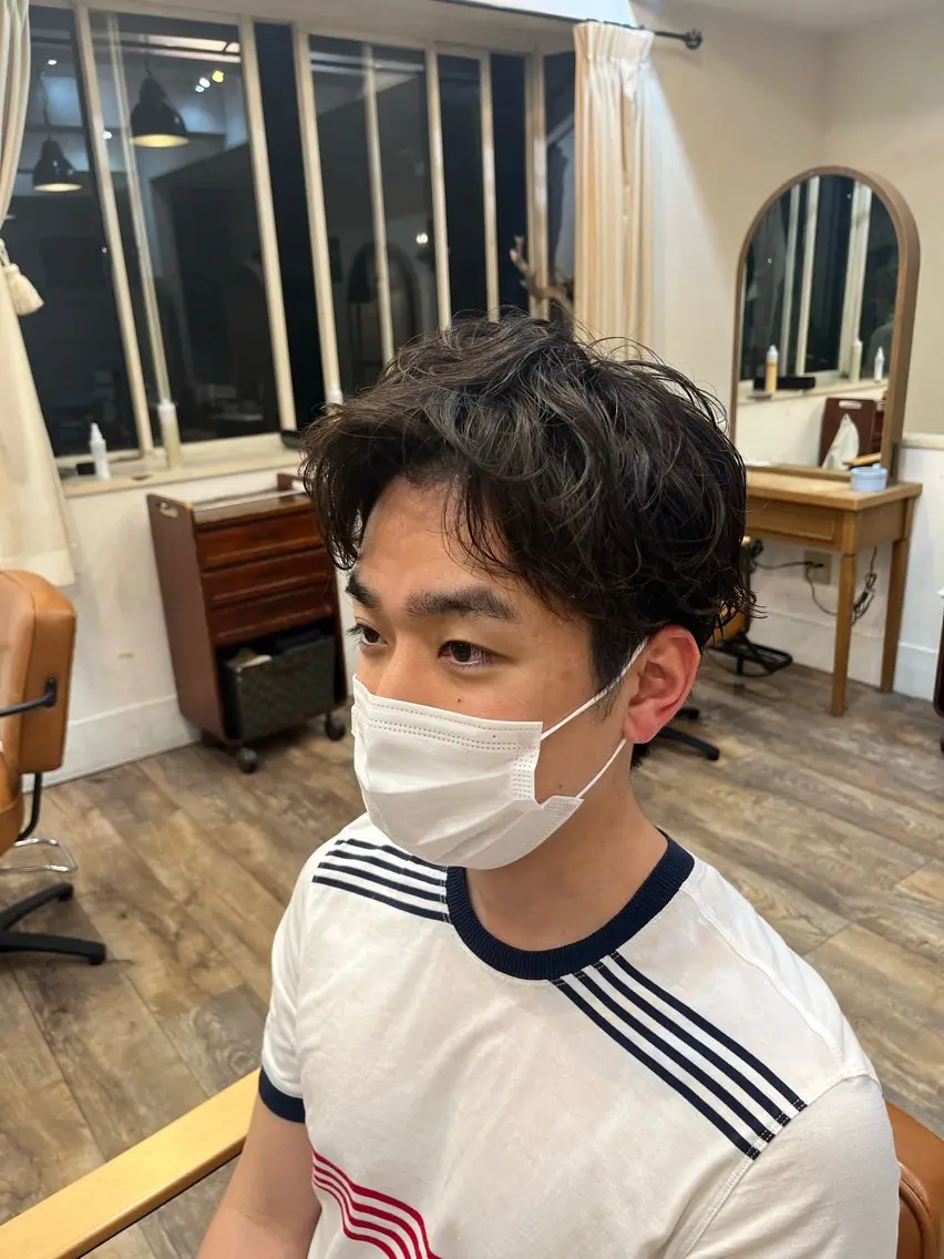 パーマ ニュアンスパーマ レイヤーカット 🌱 はるかのヘアスタイル