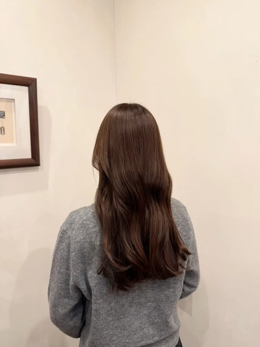 カラー ブラウンカラー ナチュラルブラウン ヘアカラー 鈴木 琴葉のヘアスタイル