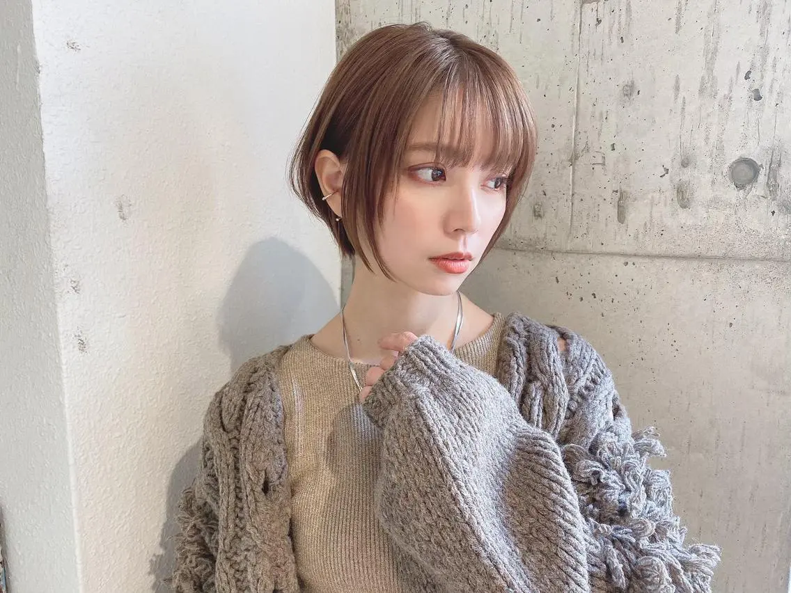 デザインカット⭐️持ち帰り商品シャンプートリートメント付きの写真