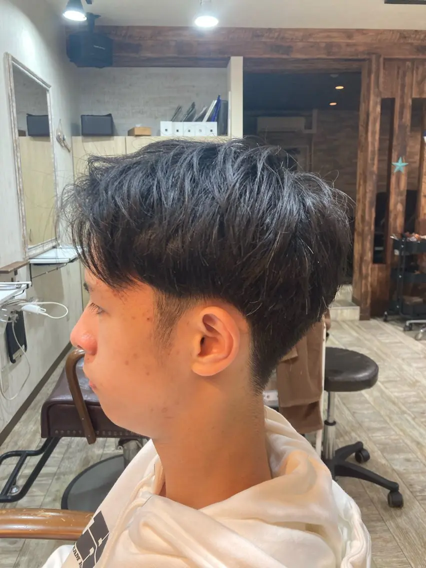 ショート メンズ カット 💥桜木町メンズ専門 💥ルキのヘアスタイル