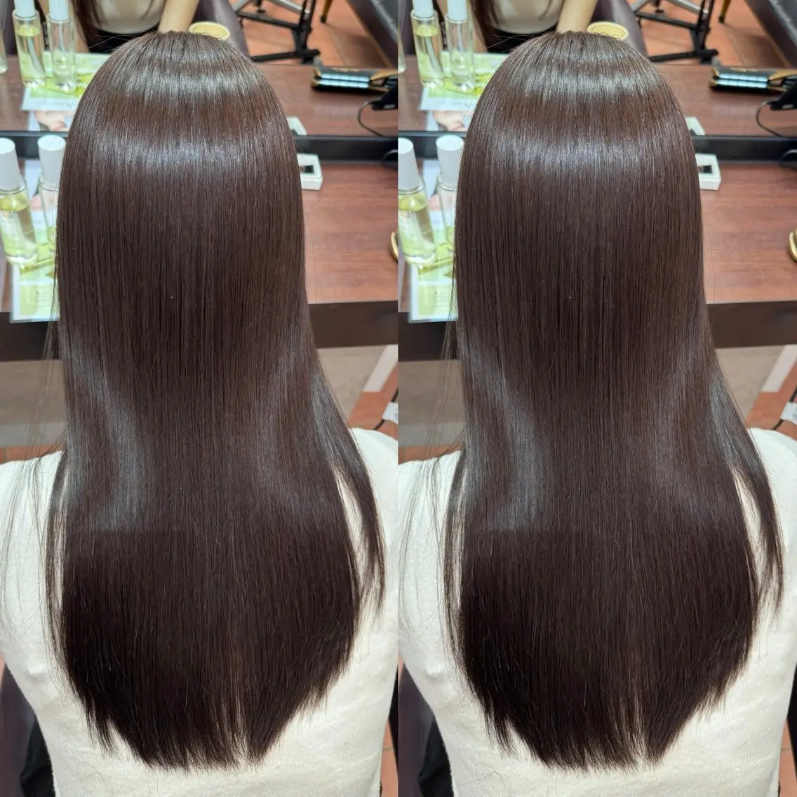ロング パーマ 縮毛矯正 美髪透明感🫧三澤 廉 M.SLASHのヘアスタイル