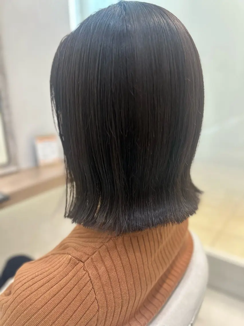 ショート カラー カット ヘアカラー トリートメント 縮毛矯正/髪質改善/ 艶髪ササキナツミのヘアスタイル