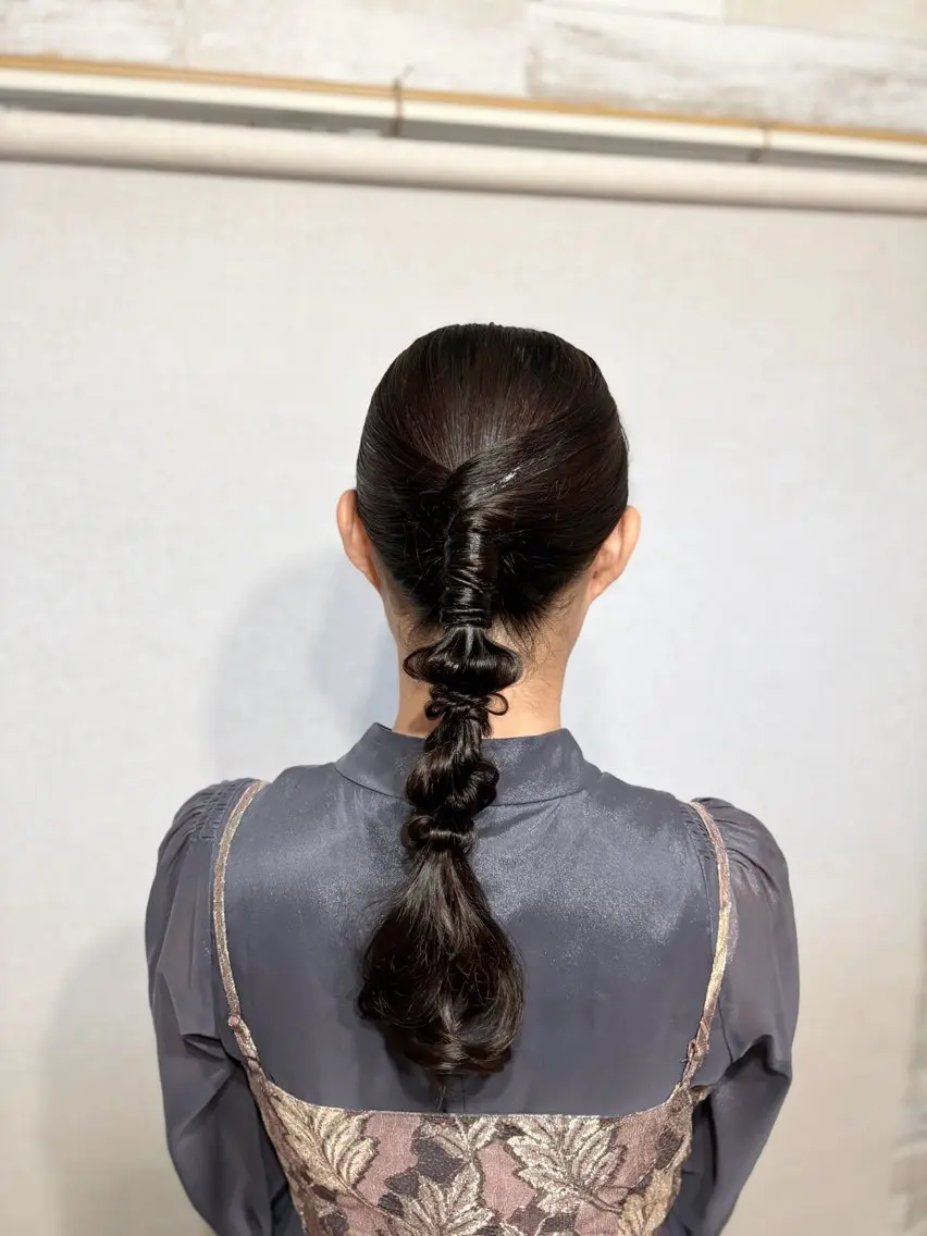 ヘアアレンジ ヘアセット hair salon【クラン】のヘアスタイル