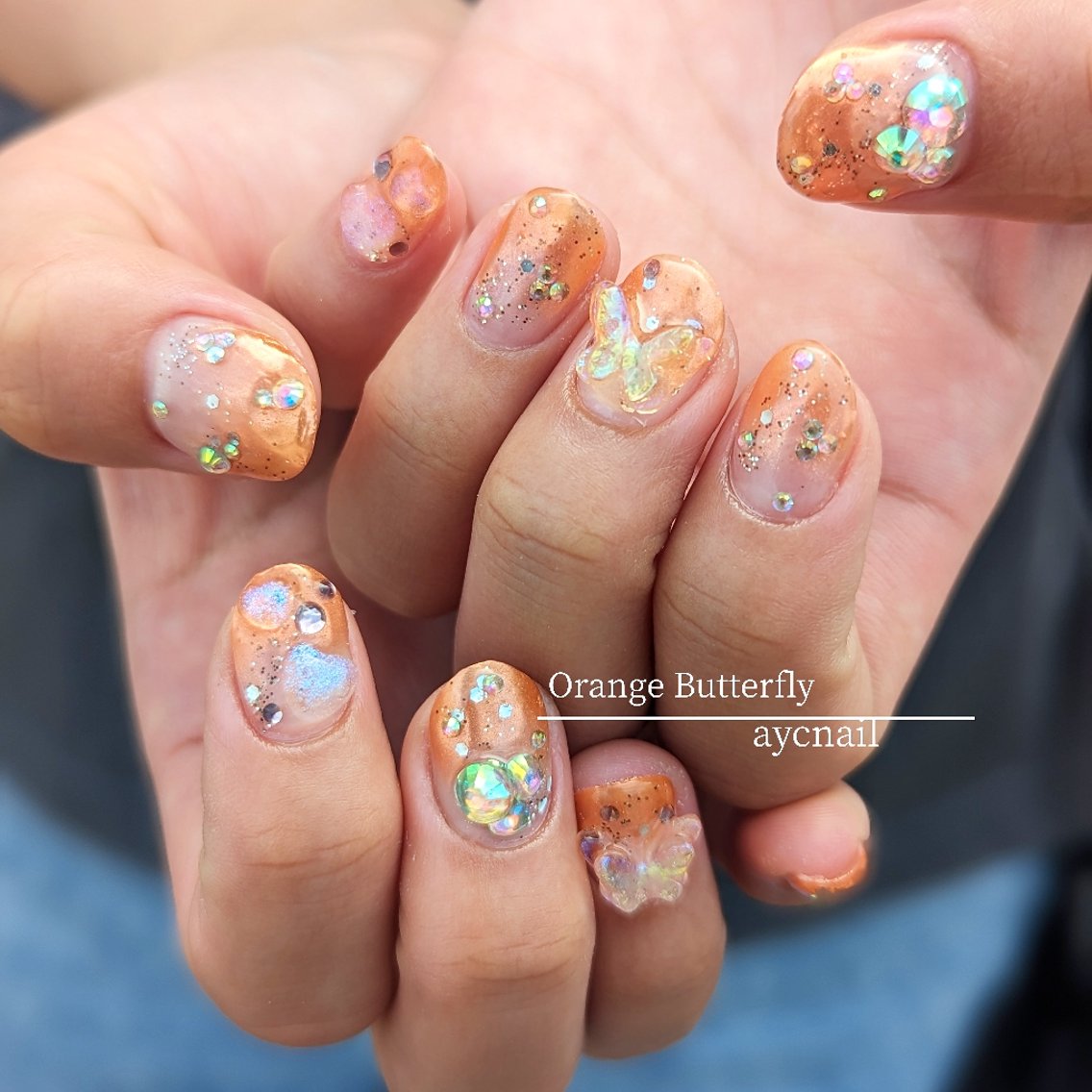 ネイル ハンドネイル 推しネイル | 　aycnailのネイルデザイン